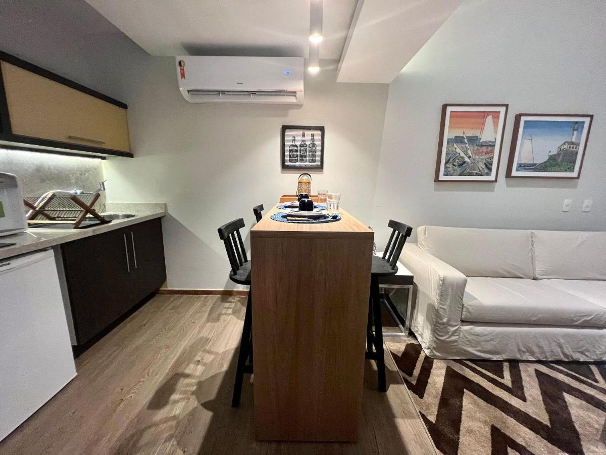 Apartamento Loft Duplex Urbano E Sofisticado, Com Temática Praiana No Rio Vermelho Salvador Exterior foto